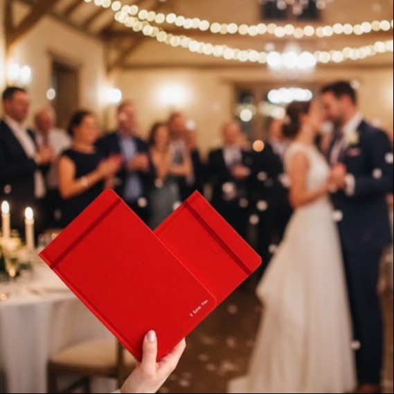 Carnets personnalisés pour un mariage inoubliable
