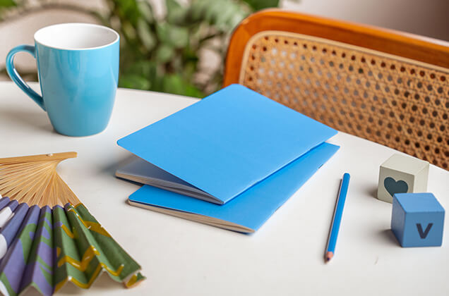 Cahiers bleus – offre cadeau entreprise