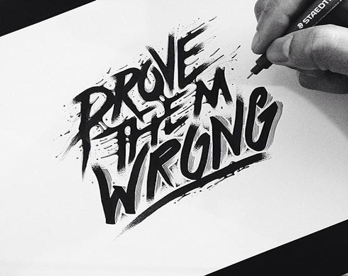 lettering typography