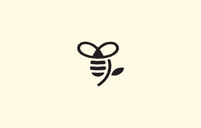 typographie abeilles