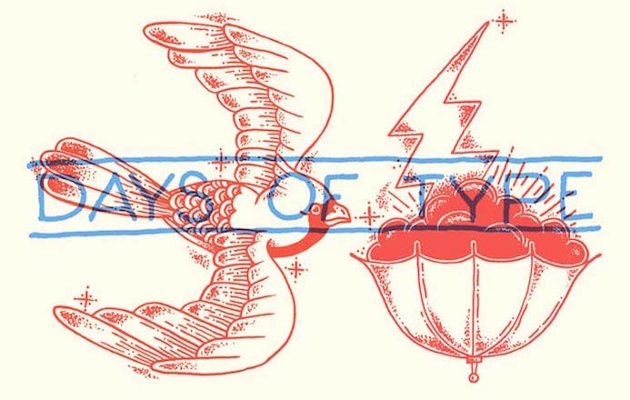 Carnet de typographie #87 : Typo &amp; Tatouage
