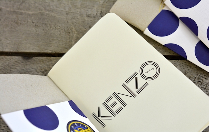 Les calepins personnalisés Le Papier x Kenzo