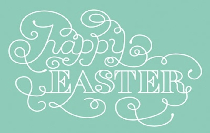 Carnet de typographie #46 : Happy Easter