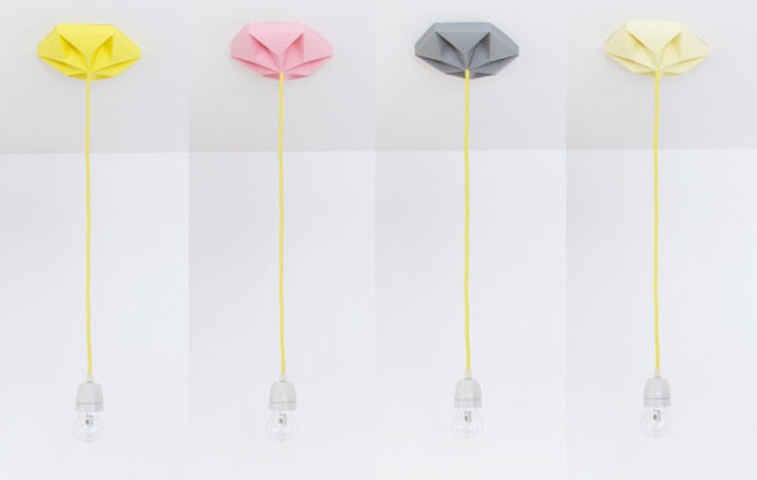 Des luminaires en origami