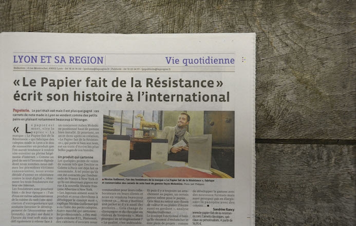Le Papier fait de la Résistance écrit son histoire à l&#039;international