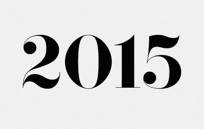 Carnet de typographie #39 : 2015